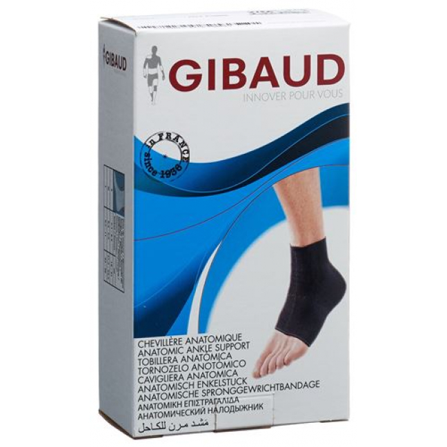 Gibaud Sprunggelenkbandage Anat M 21.5-24.5см schwarz