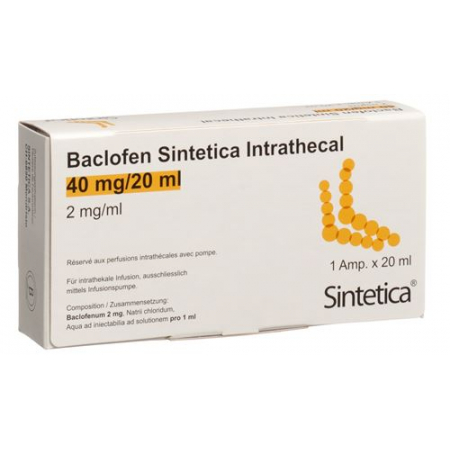 BACLOFEN SINT INTRA 40MG