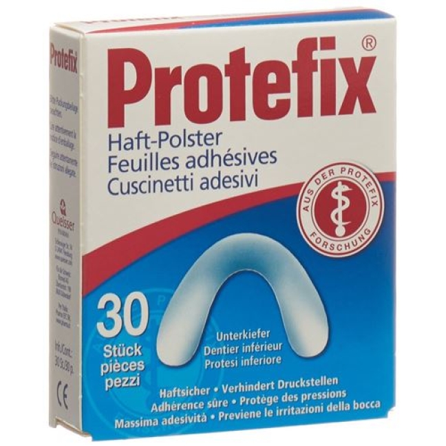 Protefix Haftpolster Unterkiefer 30 штук