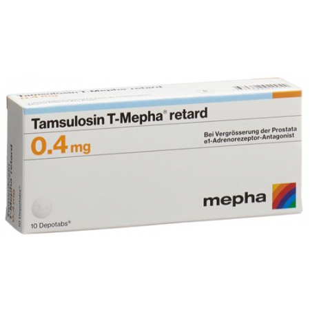 Tamsulosin T Mepha 0.4 mg 10 Depotabs