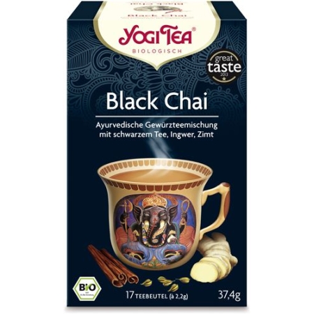 YOGI CHAI TEE BLACK CHAI