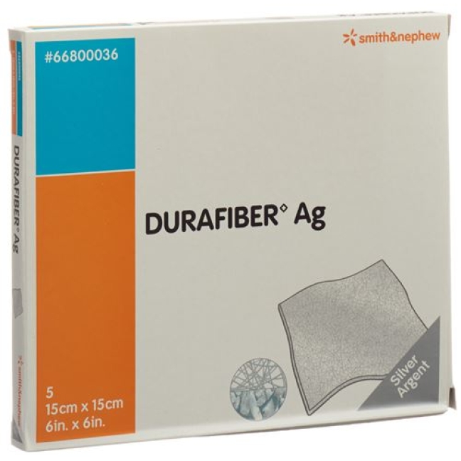 DURAFIBER WUNDAUFLAGE 15X15CM