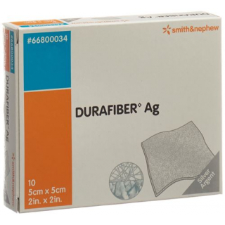 DURAFIBER WUNDAUFLAGE 5X5CM