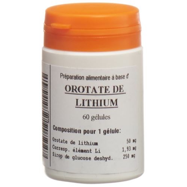 OLIGOPHARM OROTATE LITH 50MG