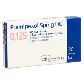 Pramipexol Spirig 0.125 mg 30 tablets