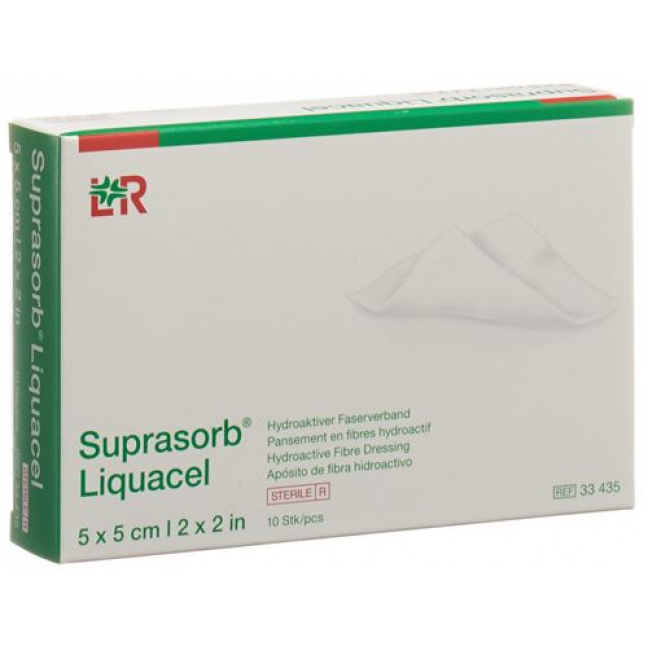 Suprasorb Liquacel 5x5см 10 штук