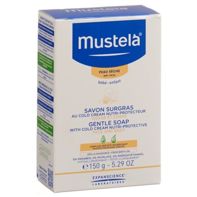 Mustela Bebe Sanfte Seife mit Cold крем 150г