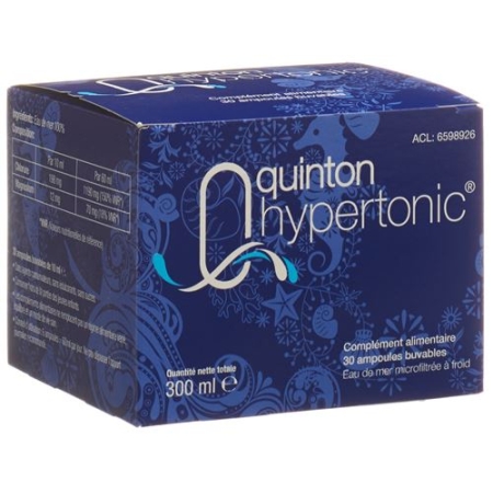 Quinton Hypertonic 21g/l в ампулах, 30 штук