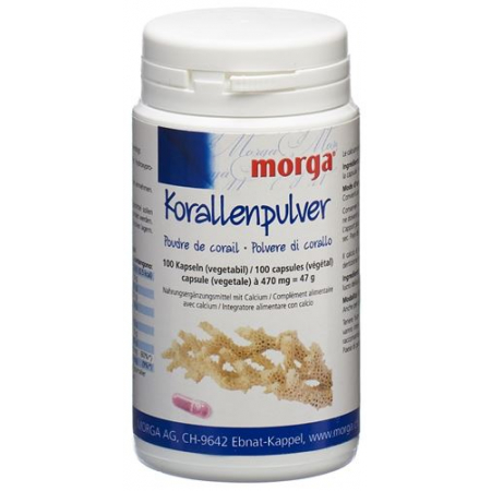 Morga Korallenpulver Vegicaps 100 штук