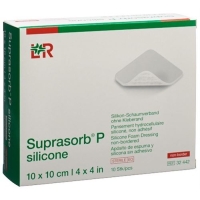 SUPRASORB P SILICONE 10X10CM SUPRASORB P SILICONE 10X10CM