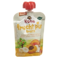 Holle Pouchy Banane Apfel Mango&apriko 90г Holle Pouchy Banane Apfel Mango&apriko 90г