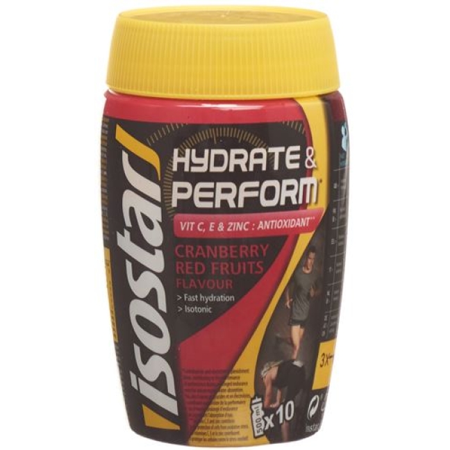 Isostar Hydrate & Perform Red Fruits порошок 400г