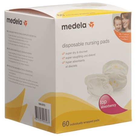 Medela Stilleinlagen Wegwerfbar Einz Verp 60 штук