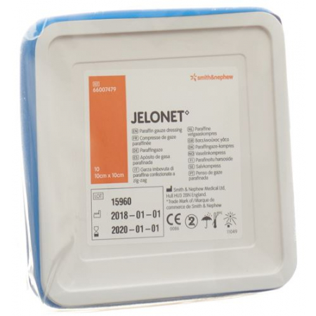 Jelonet Paraffingaze 10смx10см доза 10 штук