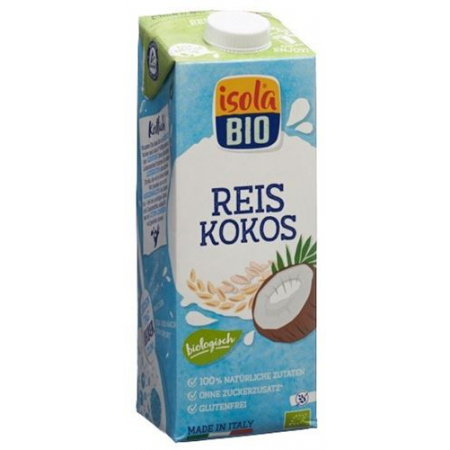 ISOLA BIO KOKOS-REIS DRINK TET