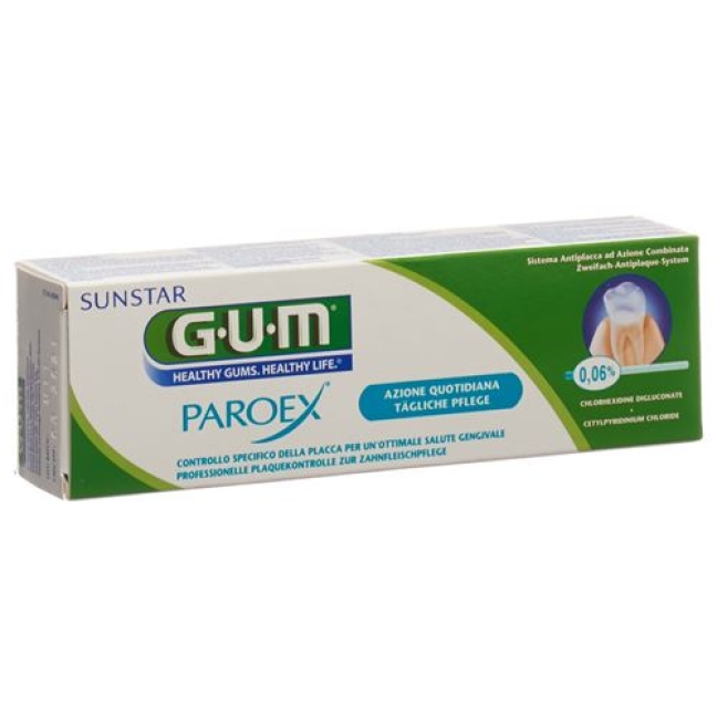 Sunstar GUM Paroex зубная паста 0.06% 75мл