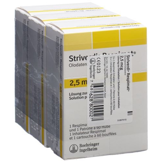 STRIVERDI RESPIMAT 2.5MCG/HUB