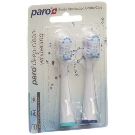 Paro Deep Clean White Ersatzzahnburste Sonic 2 штуки