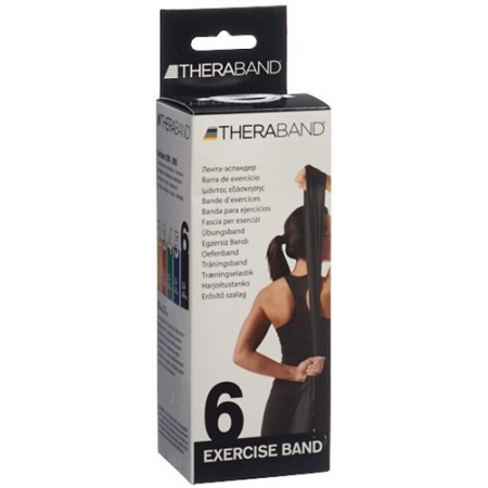 THERA BAND 2.5MX12.7CM SCHWARZ