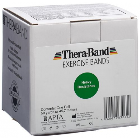 THERA BAND 45MX12.7CM GRN STAR