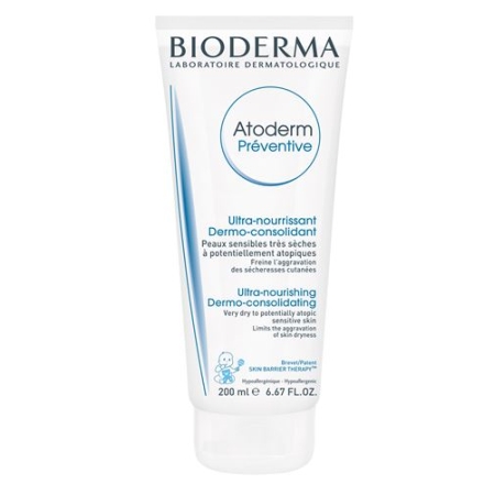 Bioderma Atoderm Preventive в тюбике 200мл