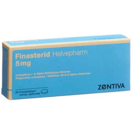 Finasterid Helvepharm 5 mg 30 filmtablets