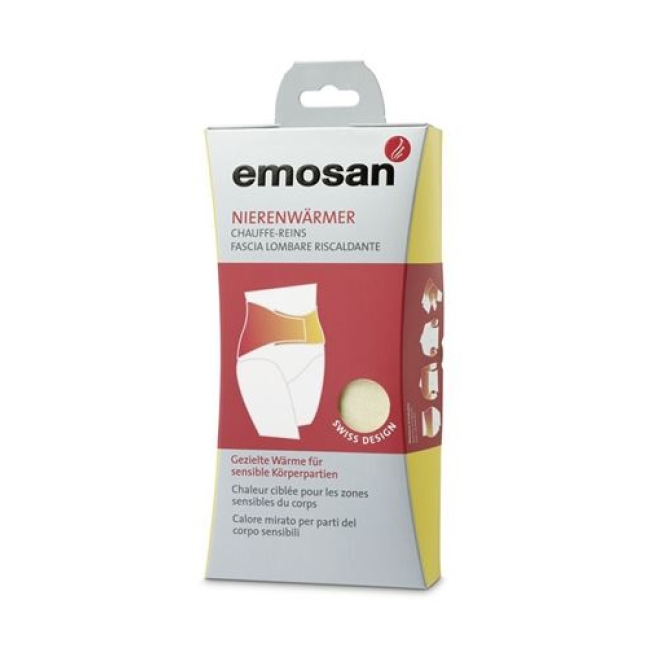 emosan Nierenwarmer Velcro Ecru размер XL