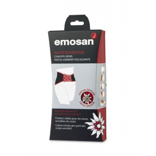 emosan Nierenwarmer Velcro Schwarz размер S Special Swiss Edition