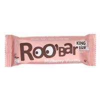 Roobar Rohkostriegel Mulberry Vanilla 16x 50г Roobar Rohkostriegel Mulberry Vanilla 16x 50г