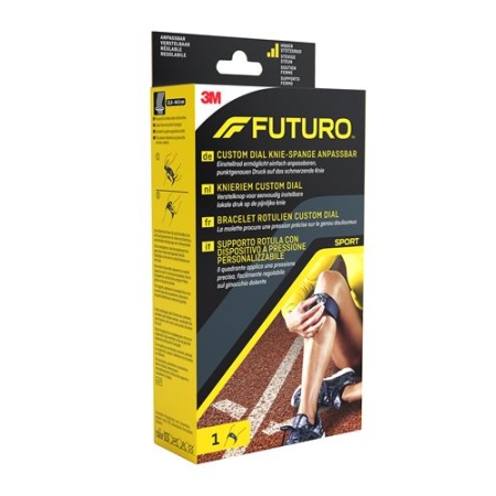 3M Futuro Custom Dial Sport Kniespange Anpassbar