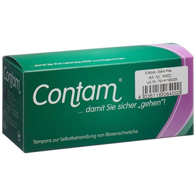 CONTAM TAMPON 40MM EXTRA PLUS