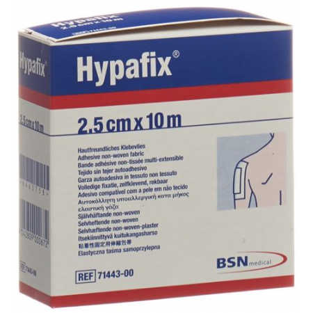 HYPAFIX KLEBEVLIES 2.5CMX10M R