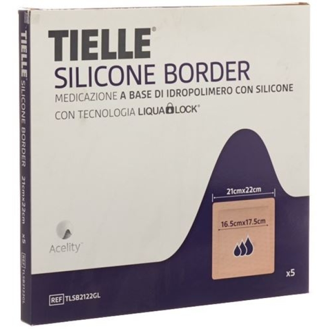 Tielle Silicone Border 21x22cm 5 Stuck