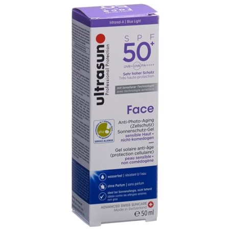 Ultrasun Face Sonnenschutzfaktor 50+ 50мл