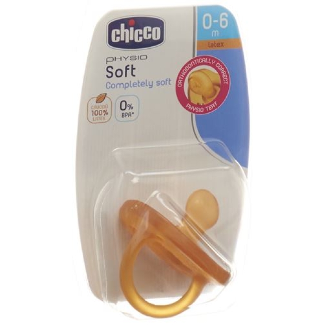 Chicco Beruhigungssauger Physio 0-6m Kaut Gommotto Mini