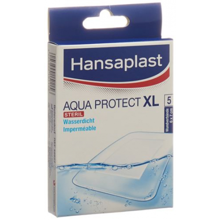 Hansaplast Aqua Protect Strips XL 5 штук