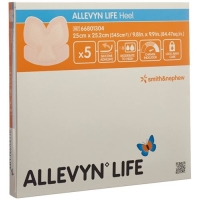 Allevyn Life Silik-Schaumv 25x25.2см Heel 5 штук Allevyn Life Silik-Schaumv 25x25.2см Heel 5 штук