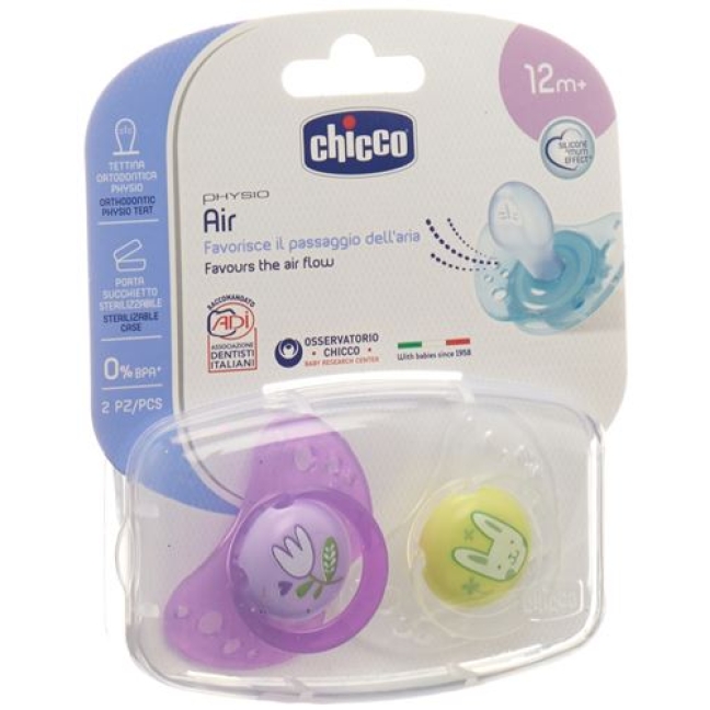 CHICCO PHYS SAUG PINK 12M+ IDF