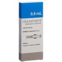 Fraxiforte 0.6 ml 2 Fertigspritzen Fraxiforte 0.6 ml 2 Fertigspritzen