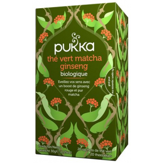 PUKKA THE VERT MATCHA GINSENG