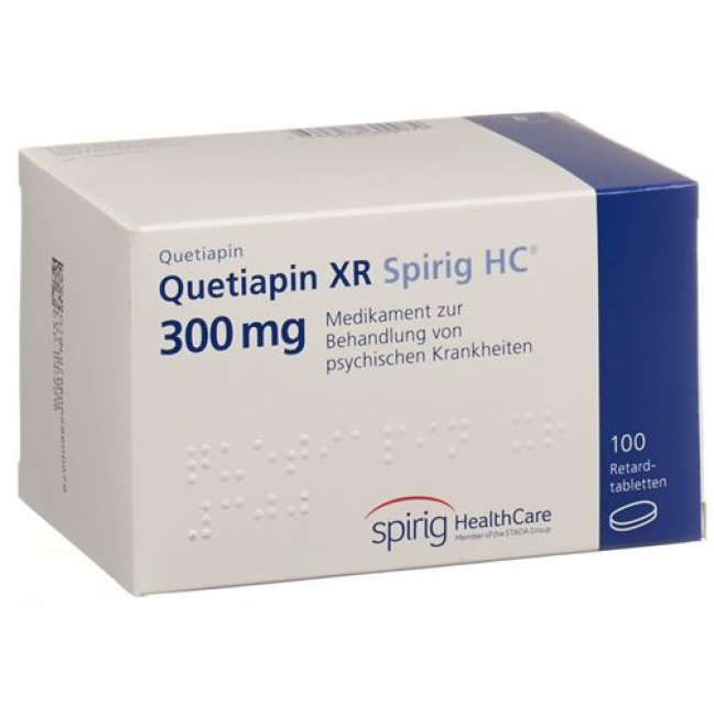 QUETIAPIN XR SPIRIG HC 300