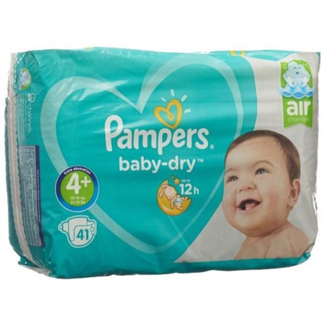 Pampers Baby Dry размер 4+ 9-20кг Maxi Pl Sparpa 41 штука