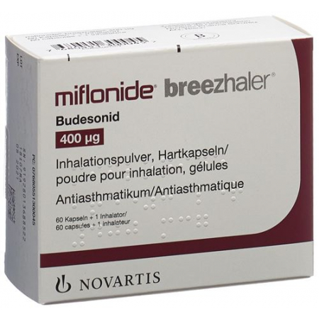 MIFLONIDE BREEZHALER 400MCG