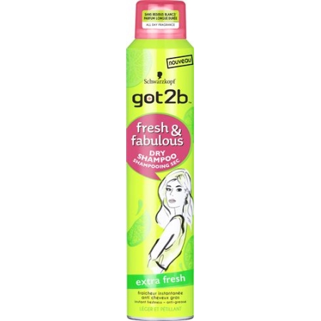 Got2b Fresh&amp;fabulous Dry Shampoo Regular 200мл