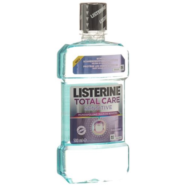 Listerine Total Care ополаскиватель для полости рта Sensitive 500мл