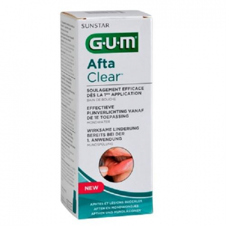 GUM SUNSTAR AFTACLEAR MUNDSPUE