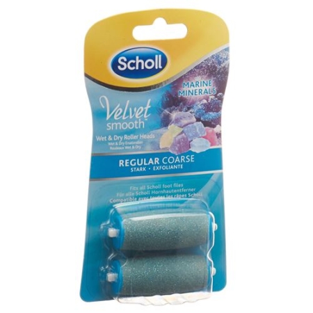 Scholl Velvet Smooth Pedi Roll Sta Meeresmi 2 штуки