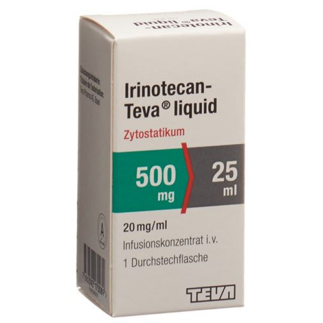 IRINOTECAN TEVA LIQ 500MG/