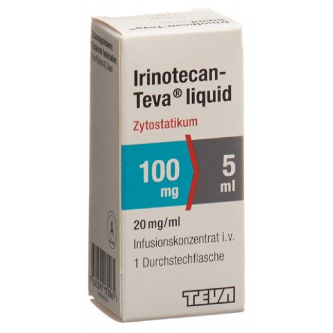 IRINOTECAN TEVA LIQ 100MG/