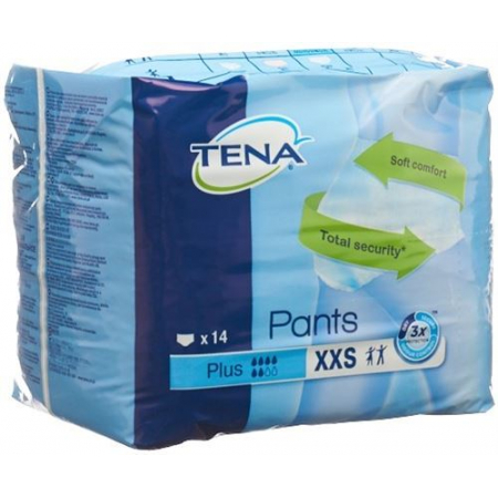 TENA PANTS PLUS XXS 40-70C